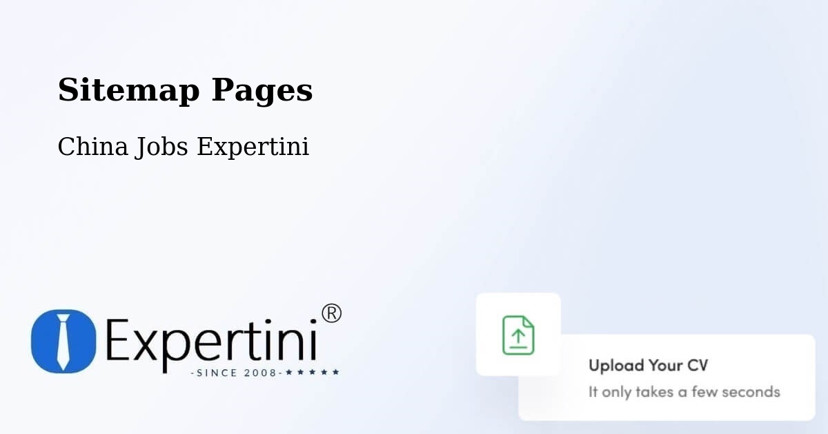 Sitemap Pages - Suzhou Shi - China Jobs Expertini